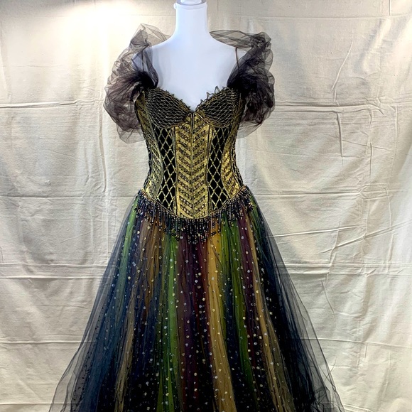 One-of-a-Kind Custom Bob Mackie Couture Evening Gown - Picture 2 of 13